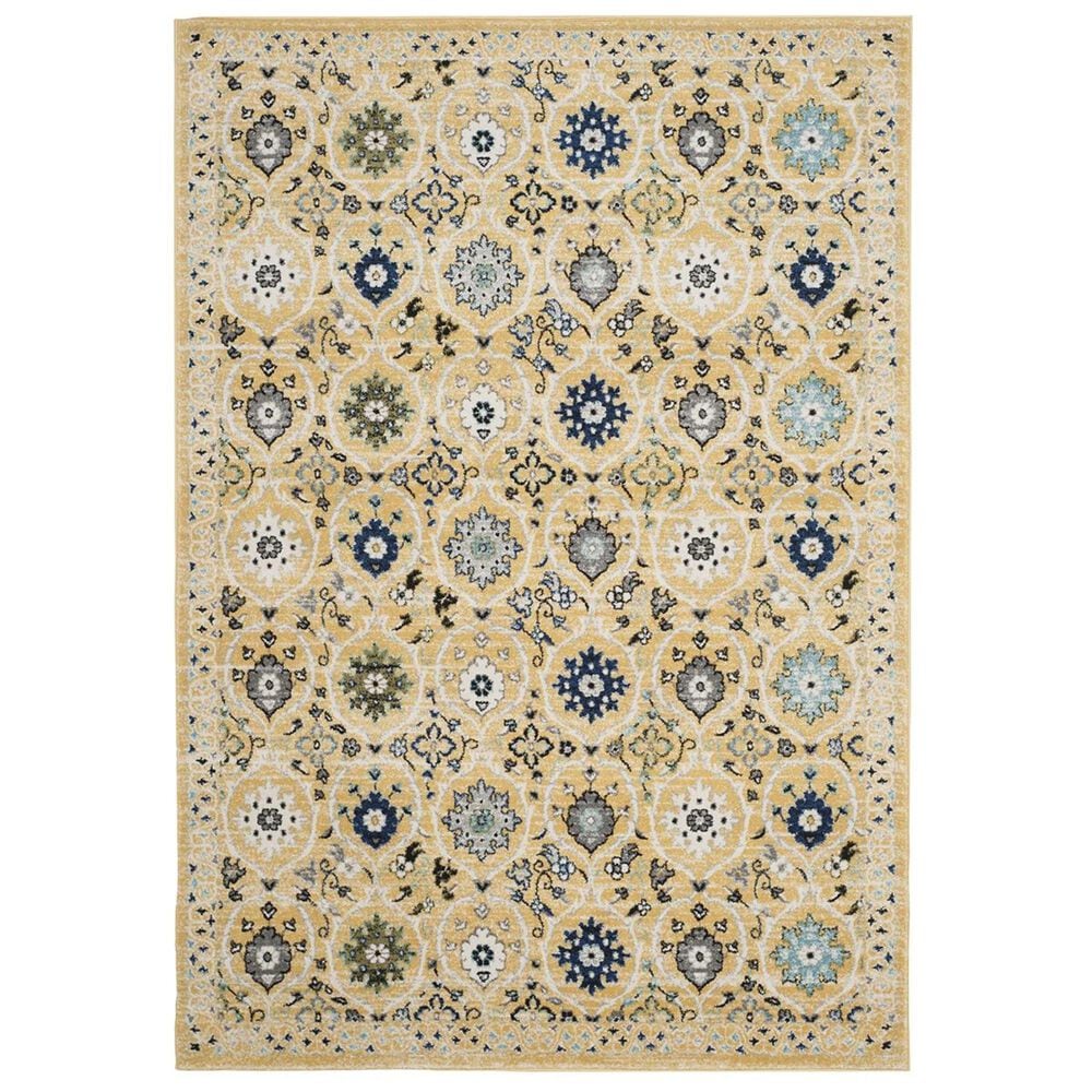 Safavieh Evoke EVK210B-4 4&#39; x 6&#39; Gold/Ivory Area Rug, , large