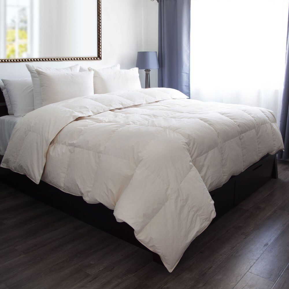 Allied Home Organic Cotton Queen Comforter in White, , large