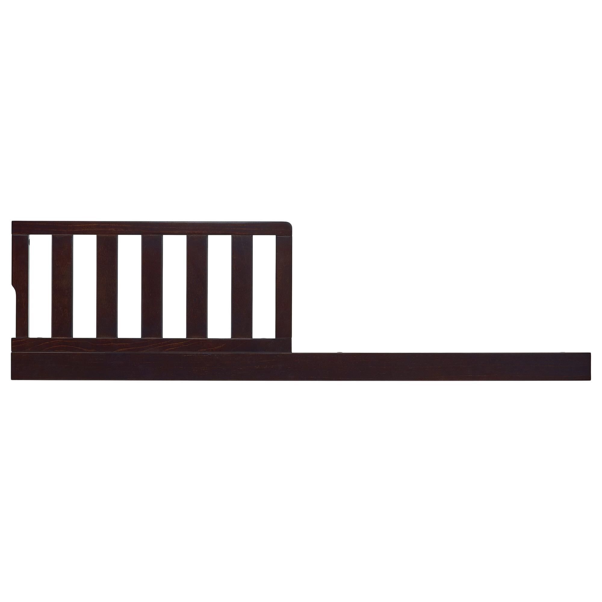 Delta Toddler Daybed Sofa Guard Rail in Dark Chocolate NFM
