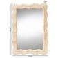 bali & pari Hasana Scalloped Rectangular Accent Wall Mirror in Natural, , large
