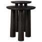 Four Hands Patten Nesting End Tables in Smoked Black, , large
