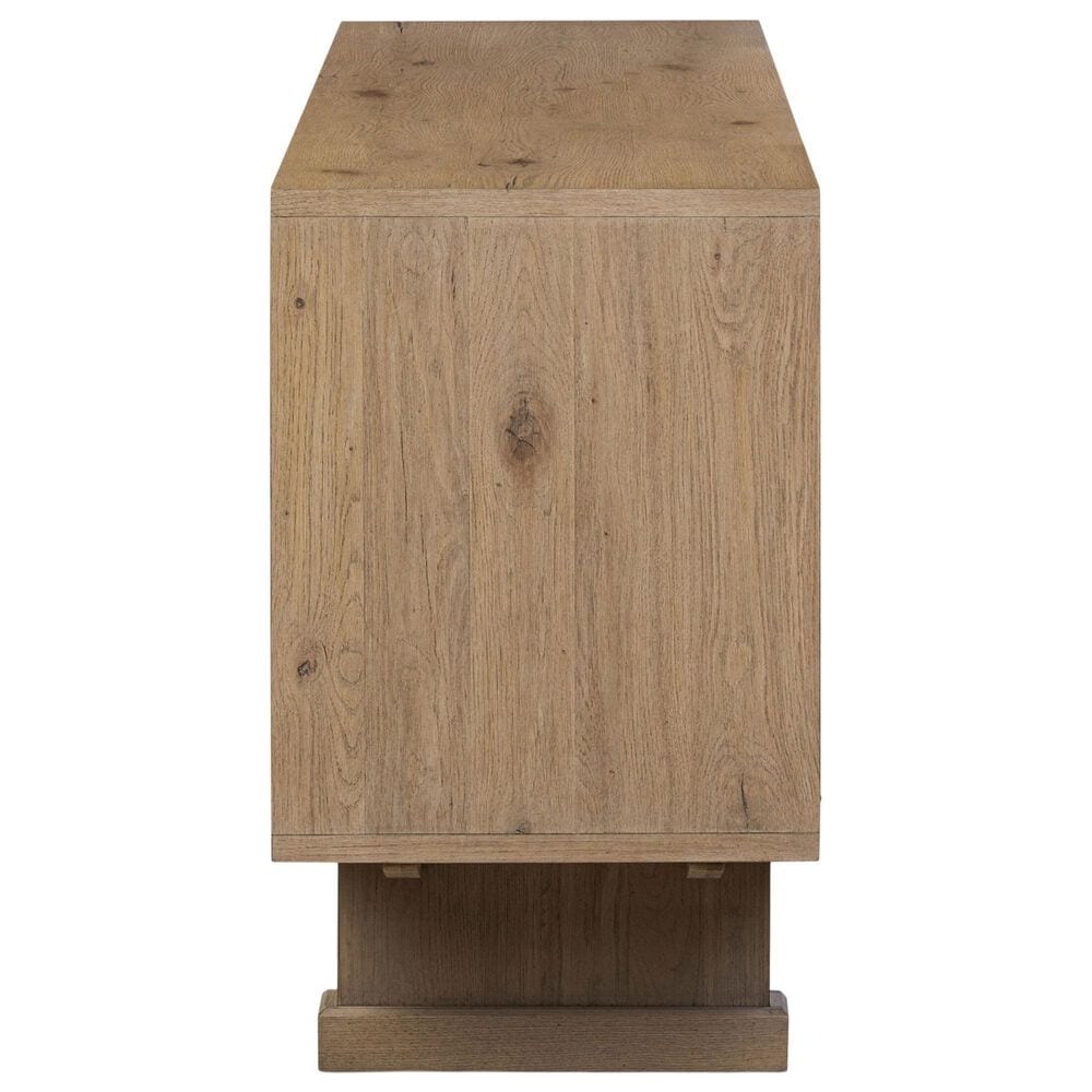 Four Hands Haiden Adela 4-Door Sideboard in Drifted Oak Veneer, , large