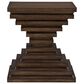 Ashley Hannodream End Table in Warm Brown, , large