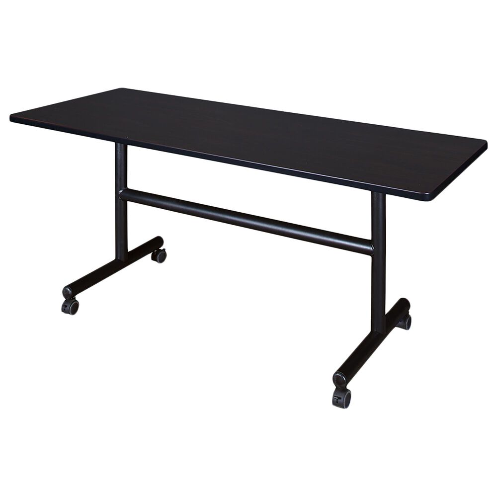 Regency Global Sourcing Kobe 60" Mobile Training Table in Mocha Walnut, , large