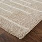 Feizy Fenner 12" x 15" Beige and Ivory Area Rug, , large
