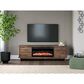 Ashley Zadilyn 72" XL TV Stand in Warm Natural Brown, , large