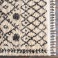 Surya Berber Shag BBE2302 5"3" x 7"3" Charcoal and Light Beige Area Rug, , large