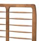 Baxton Studio Carolyn Full Slat Headboard in Ash Walnut, , large