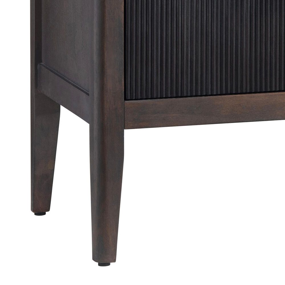 Crestview Collection Worthington 3-Drawer Chest in Dark Brown and Black, , large