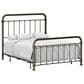 Richlands Furniture Kirkland Queen Slat Metal Bed in Dark Bronze, , large