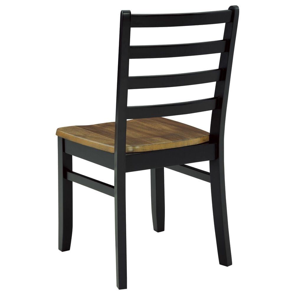 Ashley Blondon 7-Piece Rectangular Dining Set in Brown and Black, , large