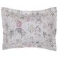 Revman Breezy Floral 3-Piece King Quilt Set in Pastel Grey, , large