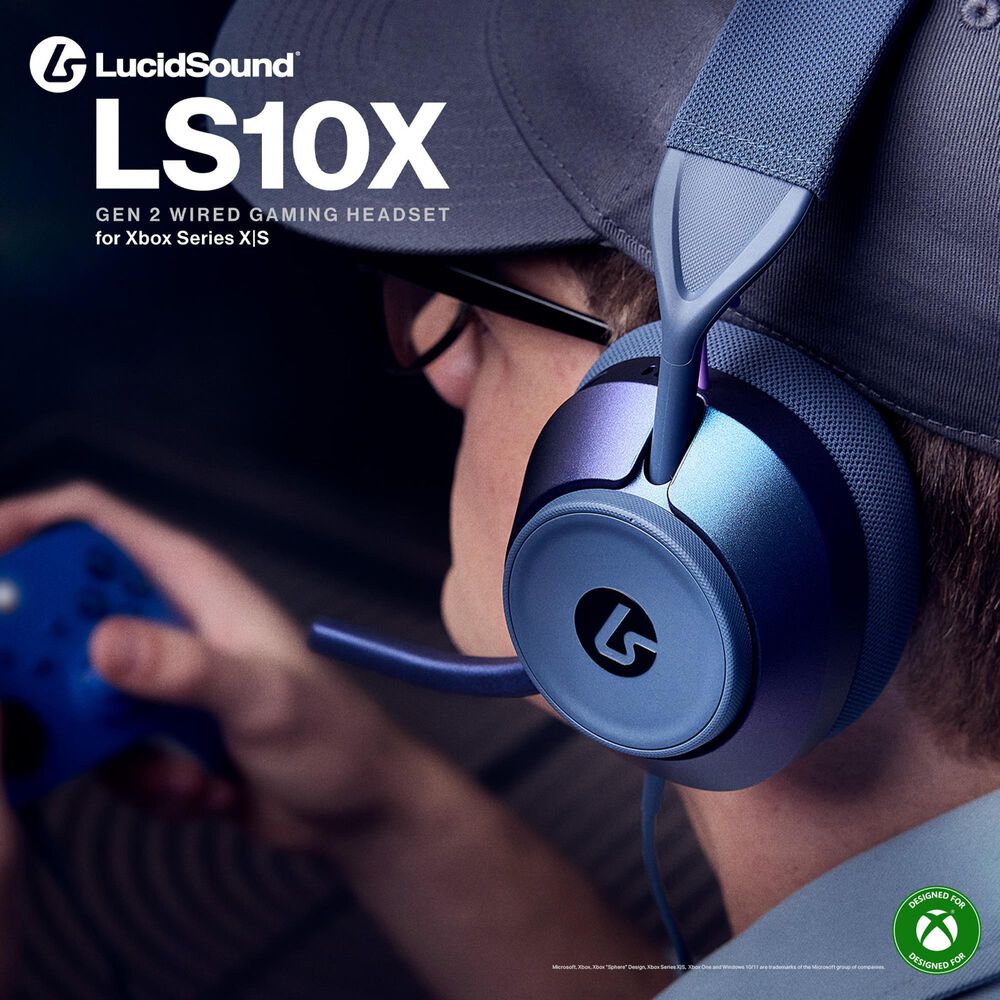 PowerA LucidSound LS10X Gen 2 Wired Gaming Headset in Indigo Fade, , large