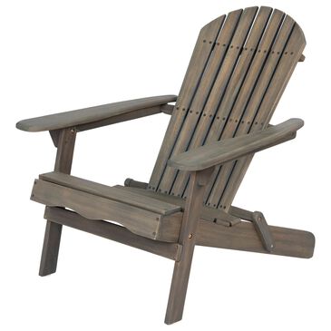 Hearth and Haven Malibu Adirondack Chair in Gray, , large