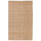 Surya Jute Woven 12" x 15" Tan Area Rug, , large