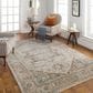 Surya Brunswick 5" x 7"5" Dusty Sage, Charcoal, Olive, Light Gray, Taupe, White, Teal and Light Beige Area Rug, , large