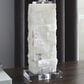 Ashley Malise Alabaster Table Lamp in White, , large
