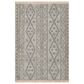 Momeni Bristol 2" x 3" Grey Area Rug, , large