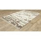 Oriental Weavers Axis Abstract 7"10" x 10"10" Ivory Area Rug, , large