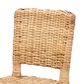 Baxton Studio Dermot Side Chair in Dark Brown and Natural Brown (Set of 2), , large