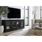 Riva Ridge Byron 84" TV Console with 4 Doors in Black, , large