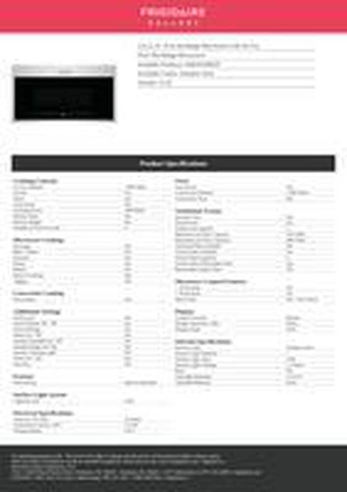 Frigidaire Gallery 1.9 Cu Ft Over the Range Microwave with Air Fry in Stainless Steel, , large