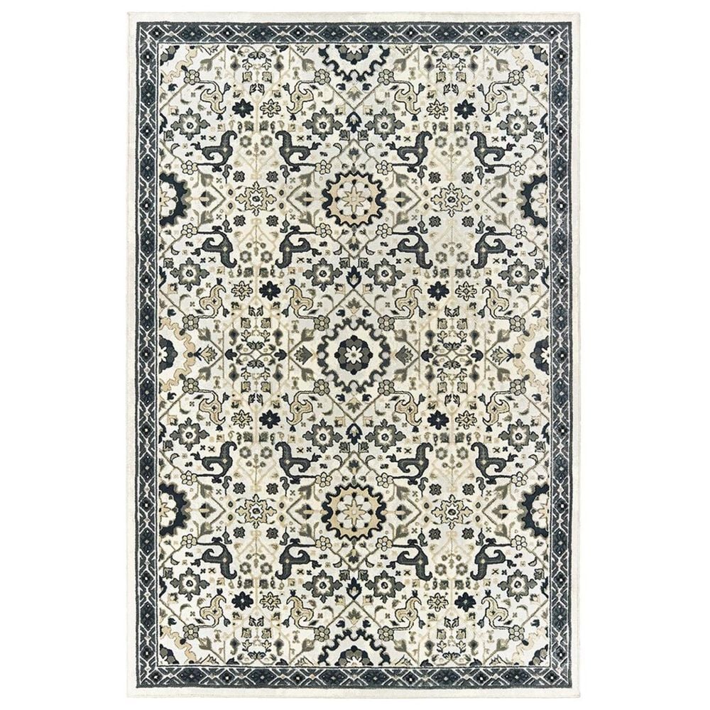 Oriental Weavers Bowen 73J 2"3" x 7"6" Ivory Runner, , large