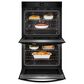 Whirlpool 27" Self-Cleaning Air Fry Single-Fan Smart Double Electric Wall Oven in Black, , large