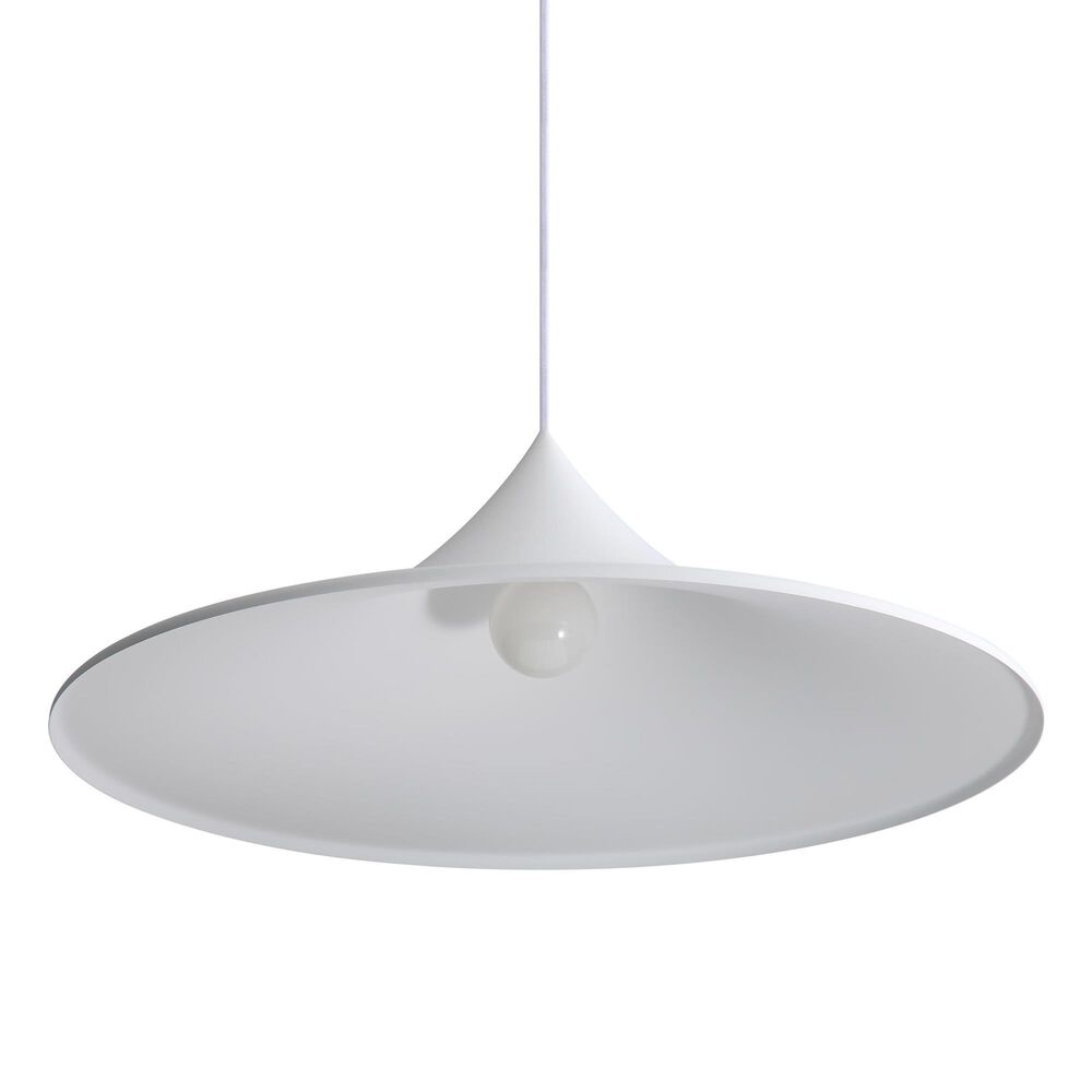 Golden Lighting Vistara 27.5" 1-Light Pendant in Sand White, , large