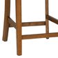 Linon Home Decor Maggie Counter Stool in Brown (Set of 2), , large