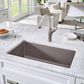 Blanco Precis 32" Super Single Bowl Kitchen Sink in Truffle, , large