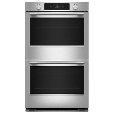KitchenAid 10 Cu. Ft. Smart Electric Double Wall Oven with Intelligent Cooking Camera in PrintShield Stainless Steel, , large
