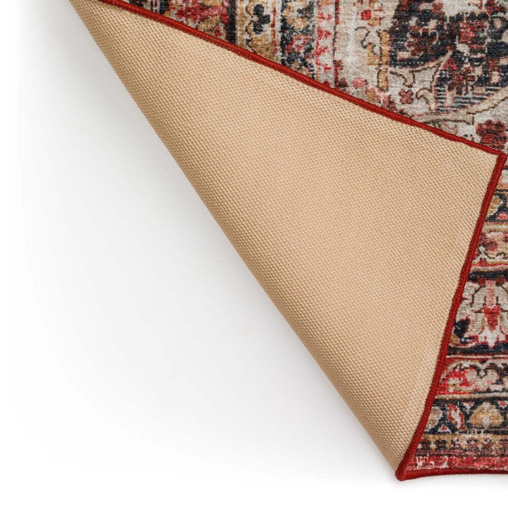 Dalyn Rug Company Jericho 2&#39;6&quot; x 10&#39; Garnet Indoor/Outdoor Runner, , large