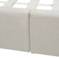 Jennifer Taylor Home Manhattan King Platform Bed in Light Beige, , large