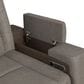 Mayberry Hill Lantana Power Motion Loveseat in Rocky Grey and Brown, , large