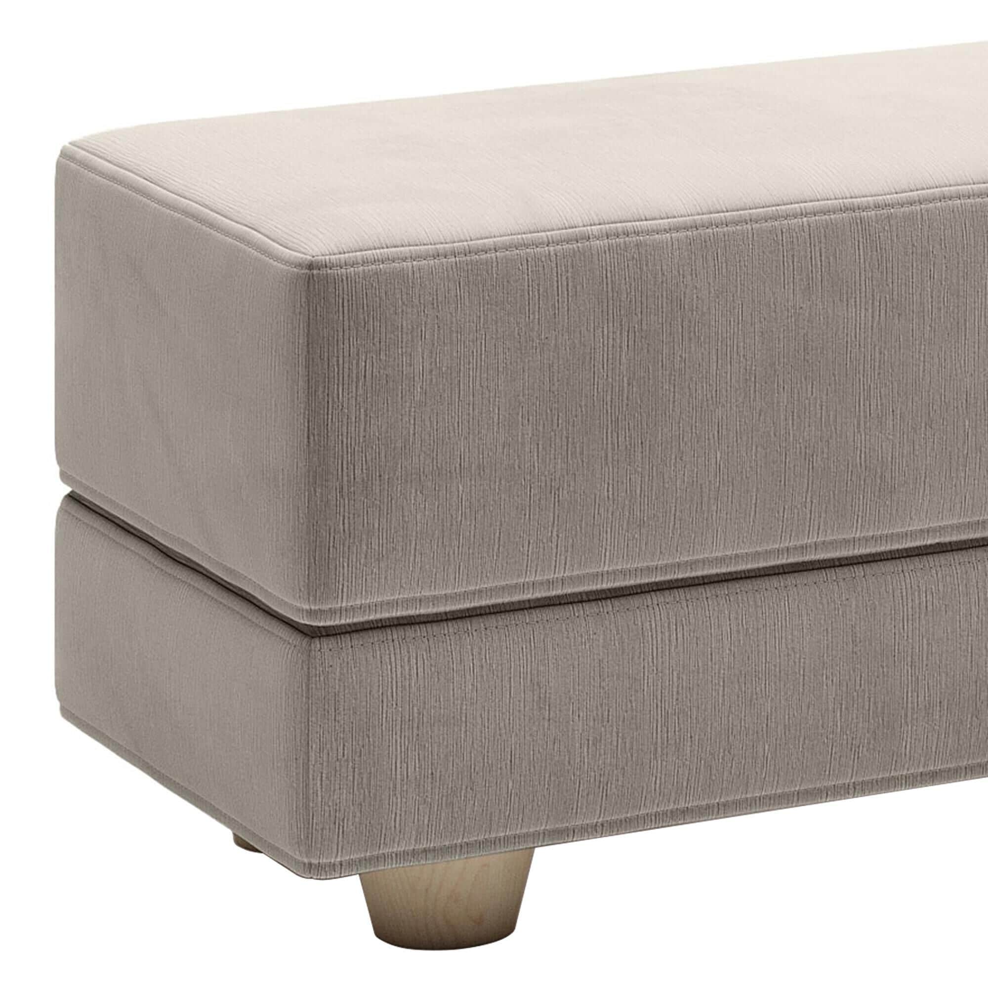 Jaxx Camden Twin Fold-Out Bench in Grey
