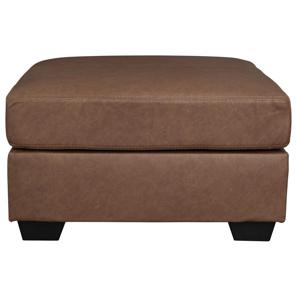 Ashley WillowBend Oversized Ottoman in Caramel, , large