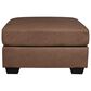 Ashley WillowBend Oversized Ottoman in Caramel, , large