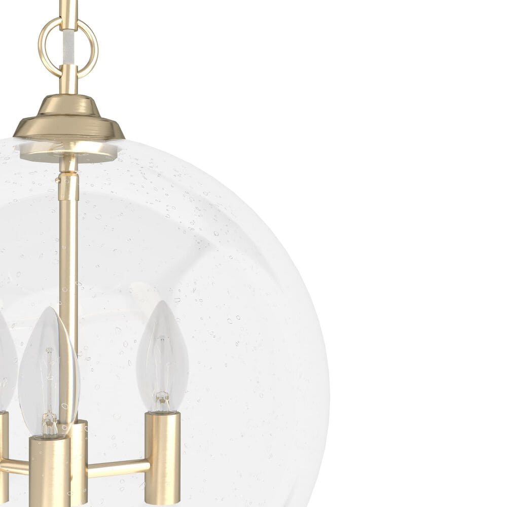 Hunter High Oaks 3-Light Pendant in Alturas Gold, , large