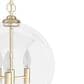 Hunter High Oaks 3-Light Pendant in Alturas Gold, , large