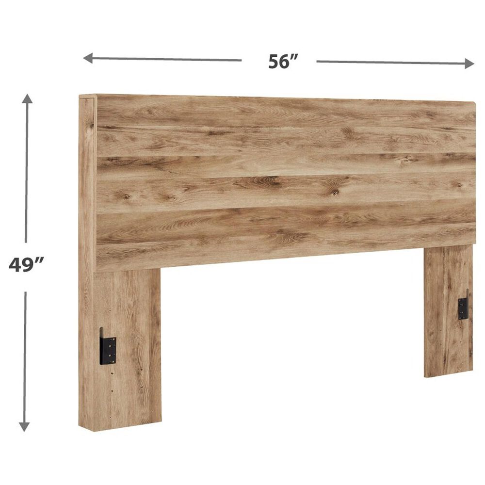 Ashley Hyanna Full Panel Headboard in Golden Rustic, , large