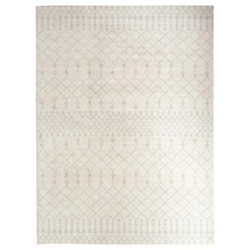 Nourison Astra Machine Washable 5"3" x 7" Ivory Area Rug, , large