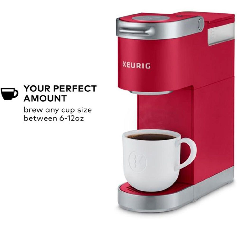 Keurig K-Mini Plus Single Serve Coffee Maker in Cardinals Red