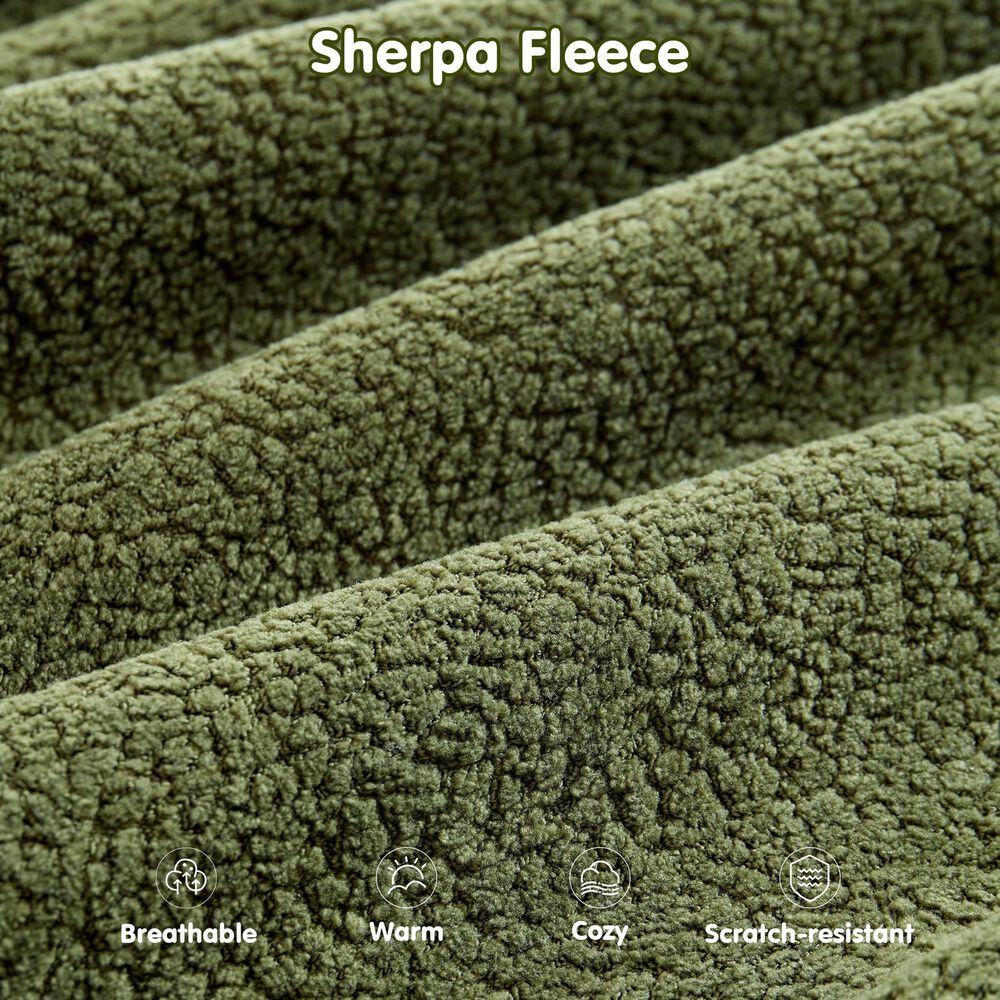 Noviland HOMLUX 2-Piece Mod Sectional with LAF Chaise in Green, , large