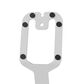 Kanto Rear-Mounted Desktop Speaker Stands for Uki and Ora Speakers - White (Set of 2), , large