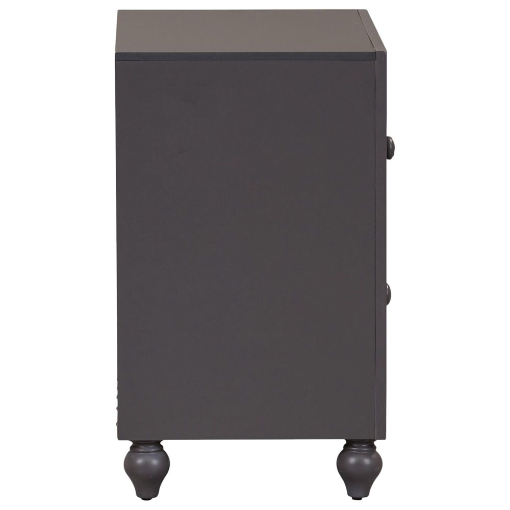 Belle Furnishings Cottage View Nightstand in Dark Gray, , large