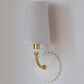 Mitzi Lighting Rhea 1-Light Wall Sconce in Aged Brass and Antique Ivory, , large