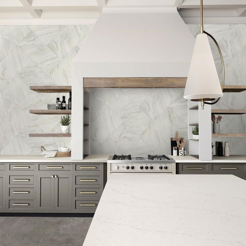 Dal-Tile Famed Iconic 12&quot; x 24&quot; Polished Porcelain Tile, , large