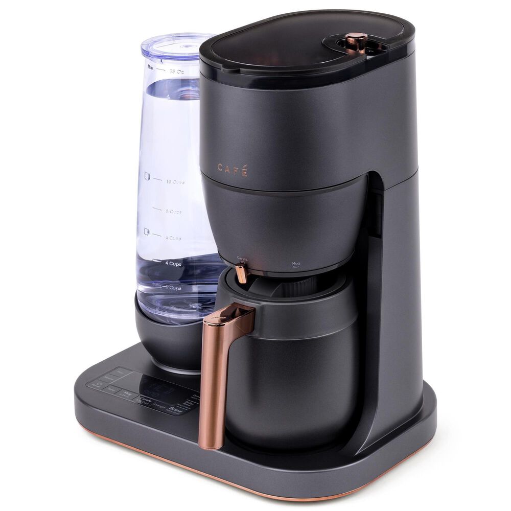 Cafe Specialty Grind and Brew Coffee Maker with Thermal Carafe in Matte Black, , large