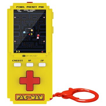 My Arcade Pac-Man Pixel Pocket Pro Handheld Gaming in Yellow, , large